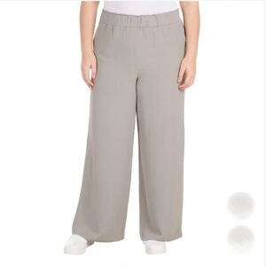 NWT Hilary Radley Ladies' Crinkle Fluid Pant Gray Size XL